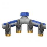Orbit Zinc 4 -Way Restricted -Flow Water Shut-Off
