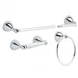 Delta 3 -Piece Decorative Bathroom Hardware Set