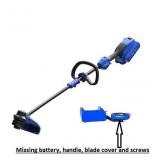 Kobalt 15-in Straight Shaft Battery String Trimmer