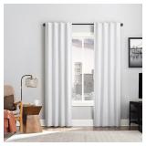 84Pearl Standard lined Back tab Curtain panel pair