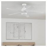 52in Ceiling Fan/Light and Remote Control Included