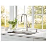 Handle Deck-mount Pull-down Kitchen Faucet/Sprayer
