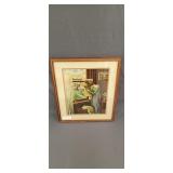 Hedley S. Vicars Framed Print, A Woman's Sacrifice