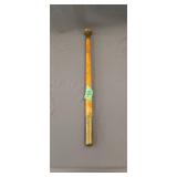 Antique oak and brass shotgun barrel cleaning rod