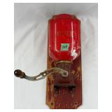 Pe.De. KOFFIE Grinder wall mount on board