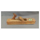 Antique wooden block plane