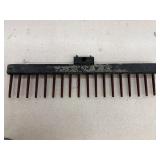 Vintage Wooden Rake Head 30'x6.5'