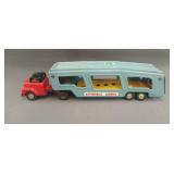 Metal Truck (missing Tire) & Automobile Carrier