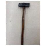 Vintage Blacksmith Sledge Hammer , 25.5' handle