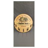 Snow & Nealley Wood Advertisement w/Metal Hooks