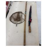 Walking Stick 46',Wood Handled Umbrella