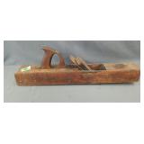 Antique wooden block plane