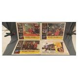 (4) 1952 Film Lady in the Iron Mask Lobby Cards