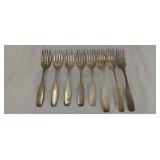 8-  Oneida LTD Silversmiths Forks