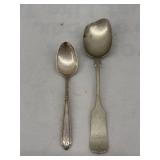 Oneida Sterling Plate Spoon H Sears &Sons Spoon