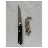 pocket Knife 7', Key Chain Knife 3.5'