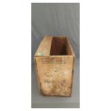 Wooden mobiloil crate
