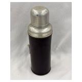 Landers, Frary & Clark Vintage Metal Thermos 9.5'