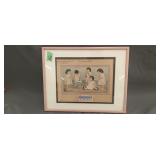 1937 Smokers Lumber Company Advertisement Calendar