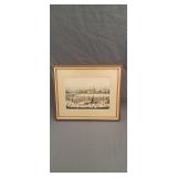 Framed Print The Pond by Artist Laurence S. Lowry