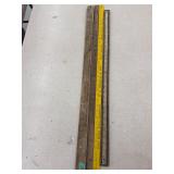 3- Advertising Yard Sticks , 1- 33' Measure