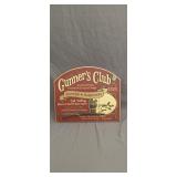 Gunner's Club Wooden Advertisement Sign 19'x16.25'