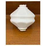 Antique Milk Glass Lightning Rod Ball 4'