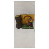 Vintage reproduction cast iron bank