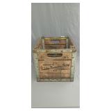 Golden guernsey dairy milk bottle crate