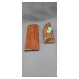 Wooden push block 5.5' long