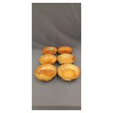 6 potosi brewing company wood bowls