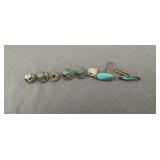 Sterling silver lapel pins