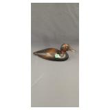 Wooden duck decoy