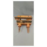 Antique wood plow plane