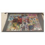 Large lot of vintage marvel and dc comics