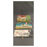 3 scale model kits