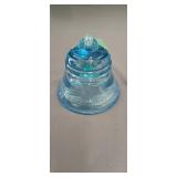 Blue Telephone Pioneers Of America Paperweight