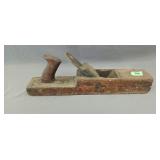 Antique wooden block plane