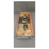 Trinket dishes, paper weights inkwell