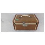 Small toiletries hard travel case