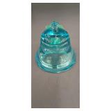 Peacock Blue Glass 'Telephone Pioneers of America