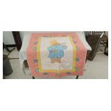 Vintage baby blanket