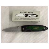 Army Lock Blade Pocket Knife 6.5' with box