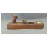 Antique wooden block plane