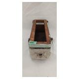 Antique sewing machine drawer and frame