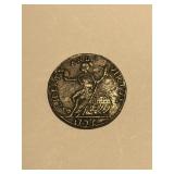 1776 Massachusetts Pine Tree copper coin