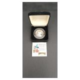 Mickeyï¿½s Luck Silver Commemorative  Coin