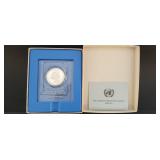 1975 United Nations Peace Medal Proof