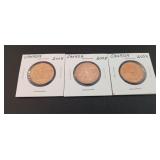 3- Canadian Loonie One Dollar Coins