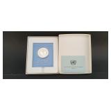 1974 United Nations Peace Medal Proof